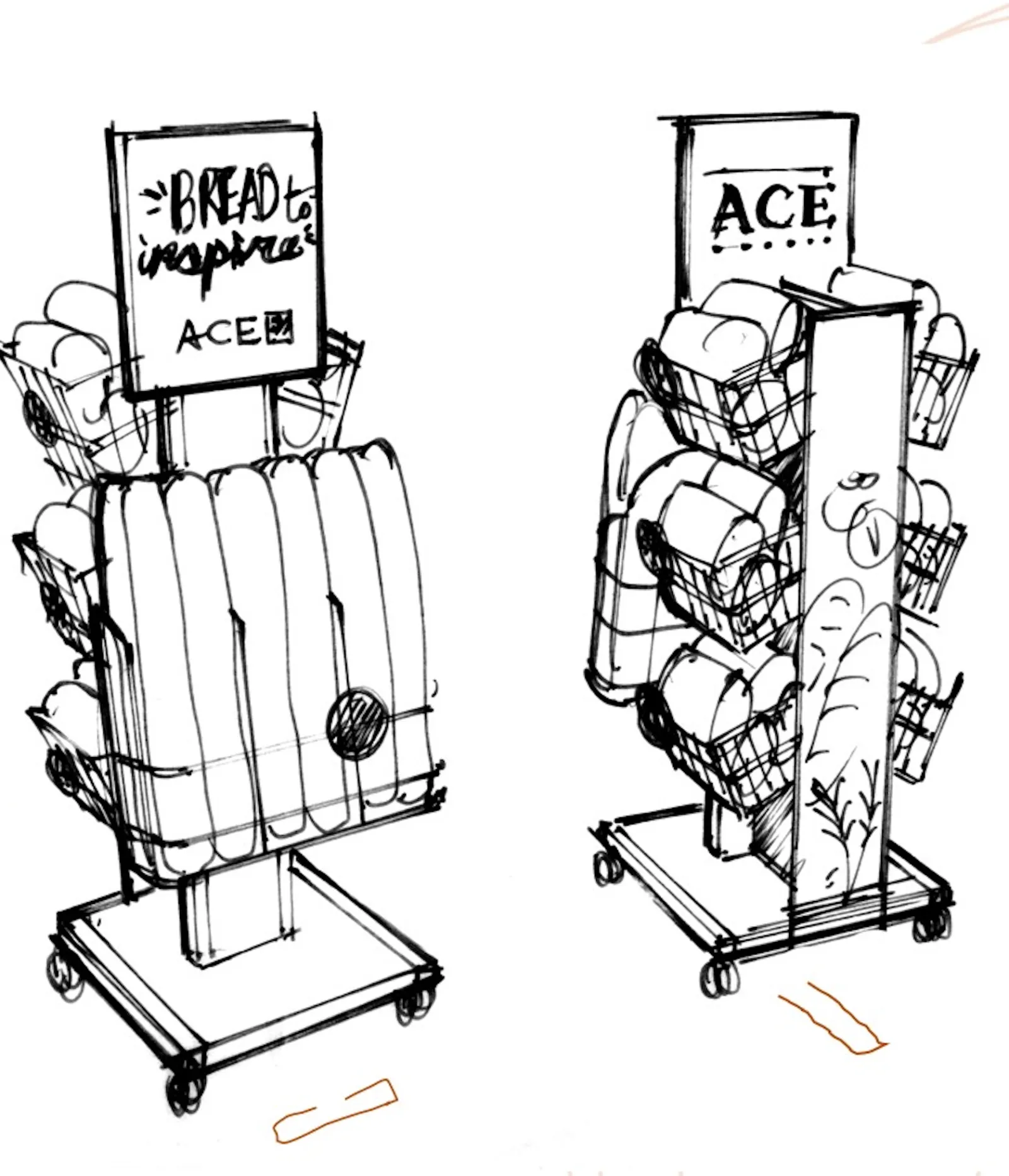 Ace Bakery 3-way shoppable render