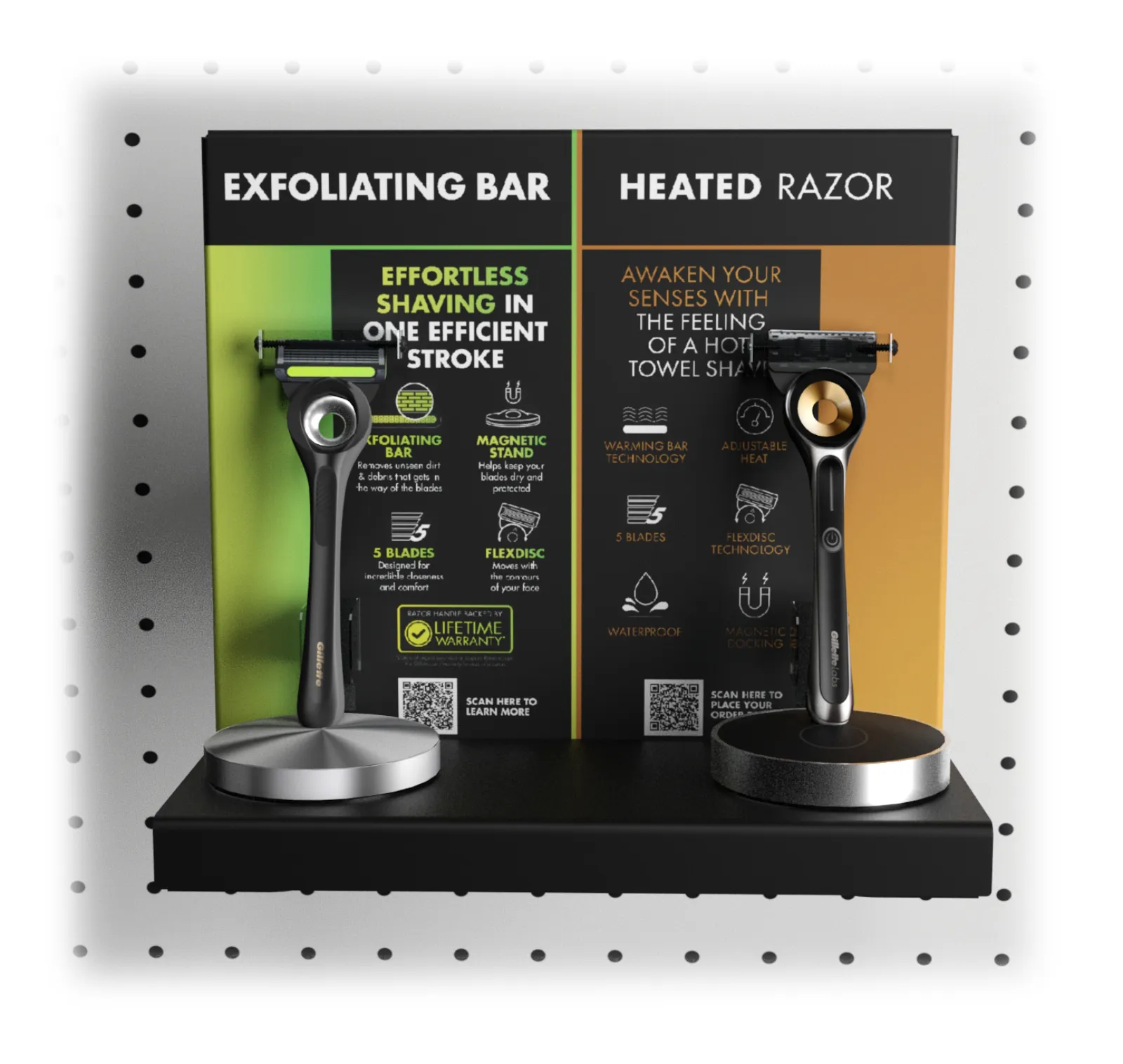 GLab Touch and Learn display
