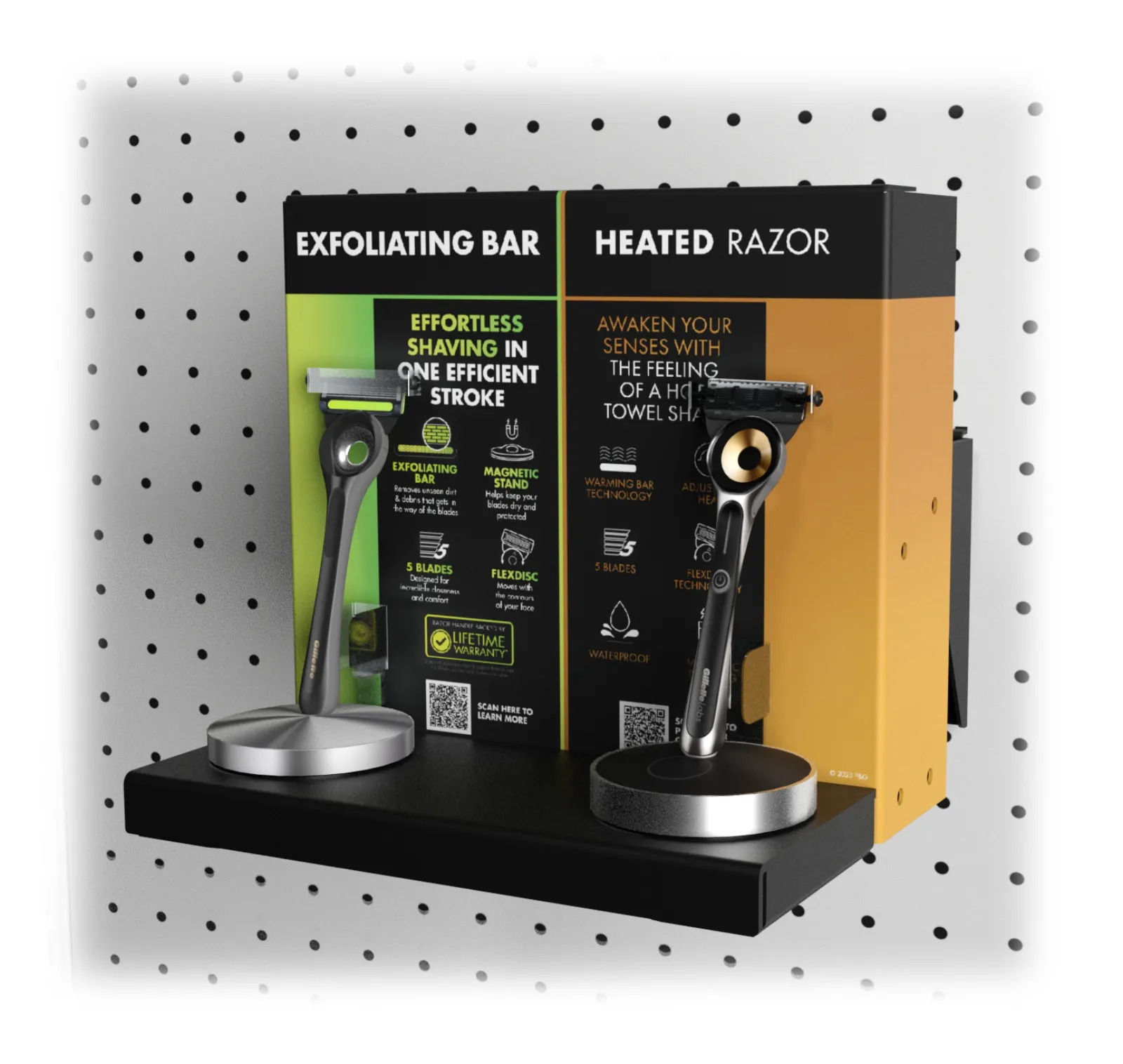 GLab display on Walmart shelf