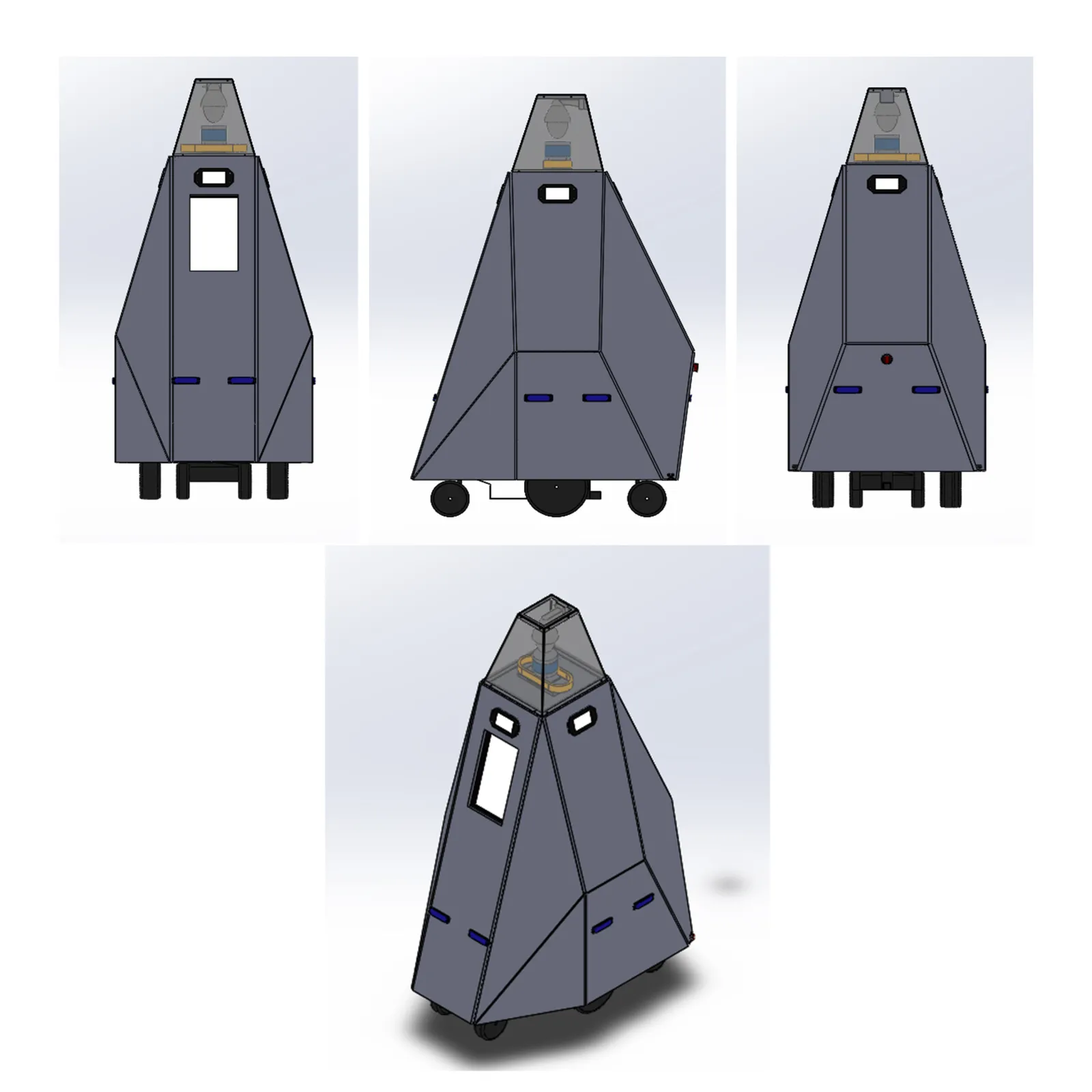 Guardamate robot components